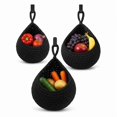 thumbnail image 1 of Juego de 3 Cestas Colgantes de Pared con Decoración  para Cocina, con Forma de Lágrima y  para Guardar Frutas, Cebollas, Verduras y Patatas. A, 1 of 1