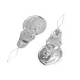 thumbnail image 2 of 1 package Aluminum Needles threader Couture Tool Sewing Needle Threader silver, 2 of 5