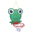 thumbnail image 3 of Kids Basketball Set Cute Cartoon Adjustable Hanging Basketball Hoop Set for Home, 3 of 10