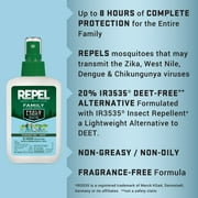 Repel Insect and Mosquito Repellent Family Pump Spray, DEET-Free Bug Spray, 4 Oz