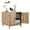Beige, variant on YOCWO 3 Drawer Fluted Nightstand, Wood Fluted Bedside Table for Bedroom, Beige