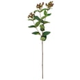 thumbnail image 2 of 29" Burgundy Hypericum Berry Artificial Floral Spray, 2 of 7