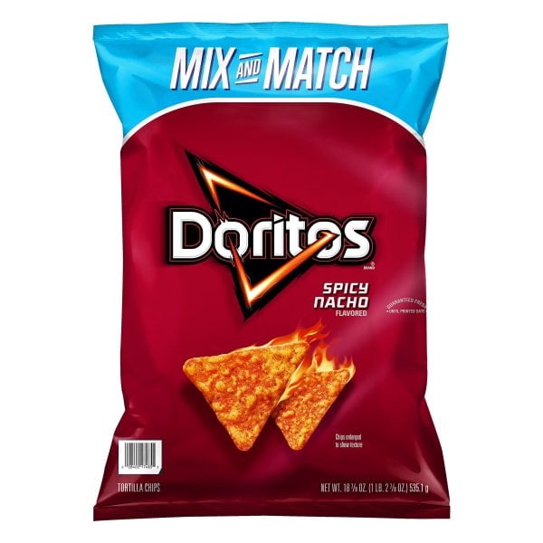 Doritos Spicy Nacho Tortilla Chips (18.875 Ounce)
