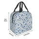 thumbnail image 3 of Disketp Rabbit And Butterfly for Insulated Lunch Bag for Women and Men, Perfect for Work, Hiking, Picnic, 3 of 8