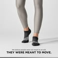 thumbnail image 6 of Feetures Elite Ultra Light Cushion Ankle Socks - Sport Sock with Targeted Compression - New Black, S (3 Pair), 6 of 8