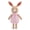 Dressed -Rabbit, variant on NCQ Knitted Cat Stuffed Animal,11 Inch Stuffed Animal Plush Cat Cute Animal Cat Toy for Kids,Soft Cat Toy Plush Knitte Stuff Animal Birthday