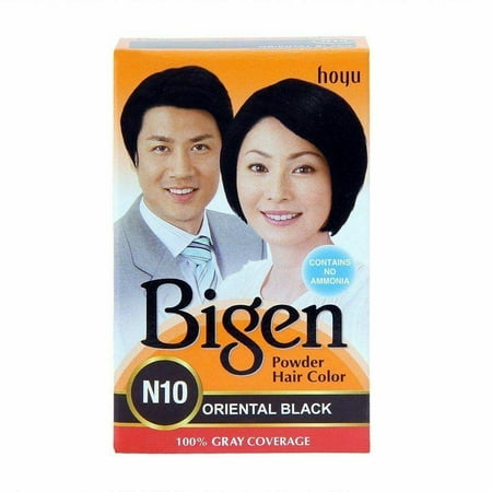 Bigen Powder Hair Color- Oriental Black #N10 - Walmart.com