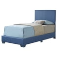 thumbnail image 3 of Glory Furniture Aaron G1835-TB-UP Blue Twin Bed, 3 of 3