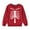 Red, variant on Nrmvnmi Kids Girls Boys Cotton Halloween Sweatshirt Graphic Prints Pullover Tops Crew Neck Long Sleeve Holiday Fleece Lightweight Tops With Side Seam Loose Fit Trendy Sweatshirt