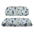 thumbnail image 2 of Pzuqiu Fish Silhouette Camo Golf Cart Seat Cover Set - Breathable Stretch-Fit, All-Weather Protection, Easy Install for 2-Passenger Ezgo & Club Car, 2 of 10