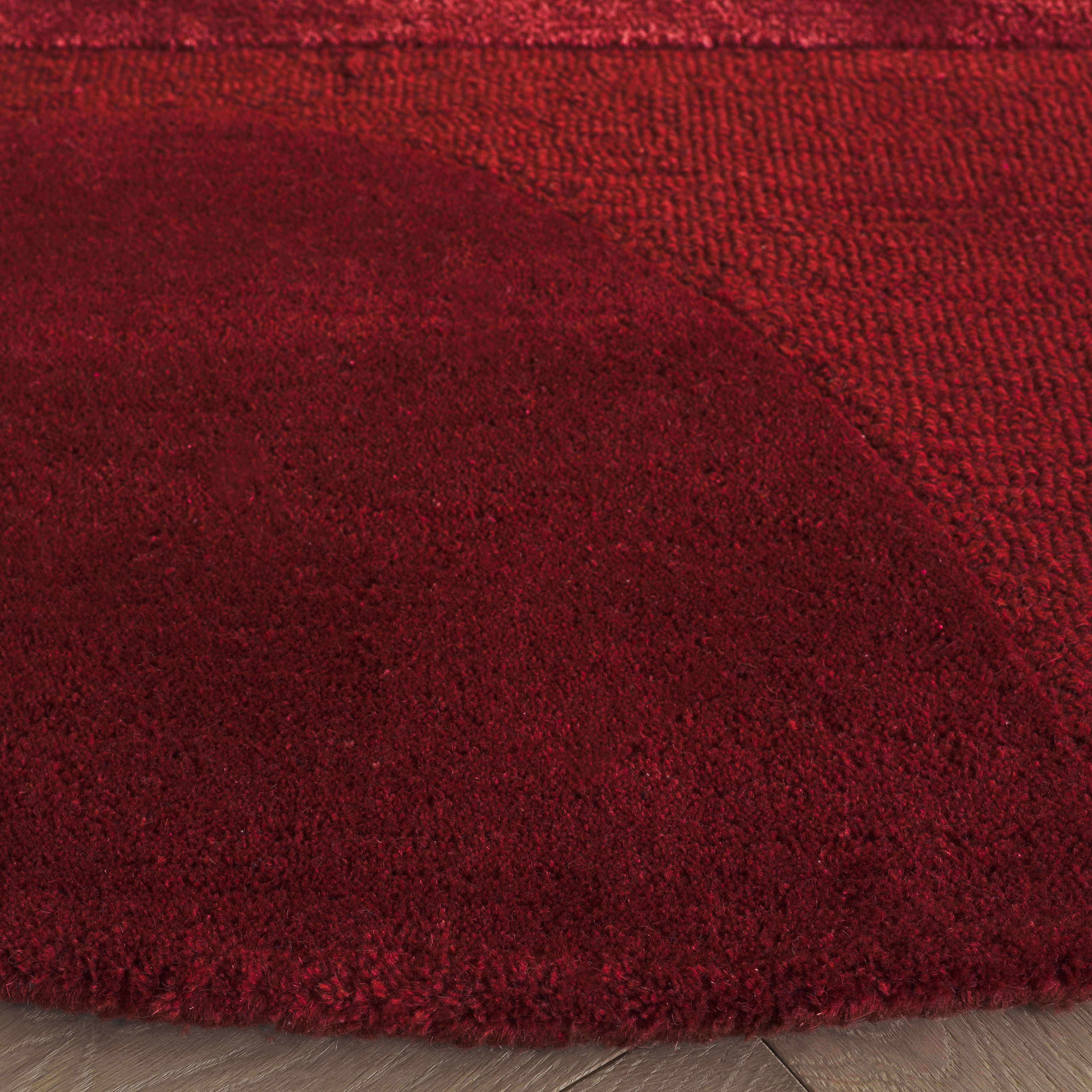 Safavieh Fifth Avenue Janie Geometric Area Rug, Rust, 4' x 4' Round