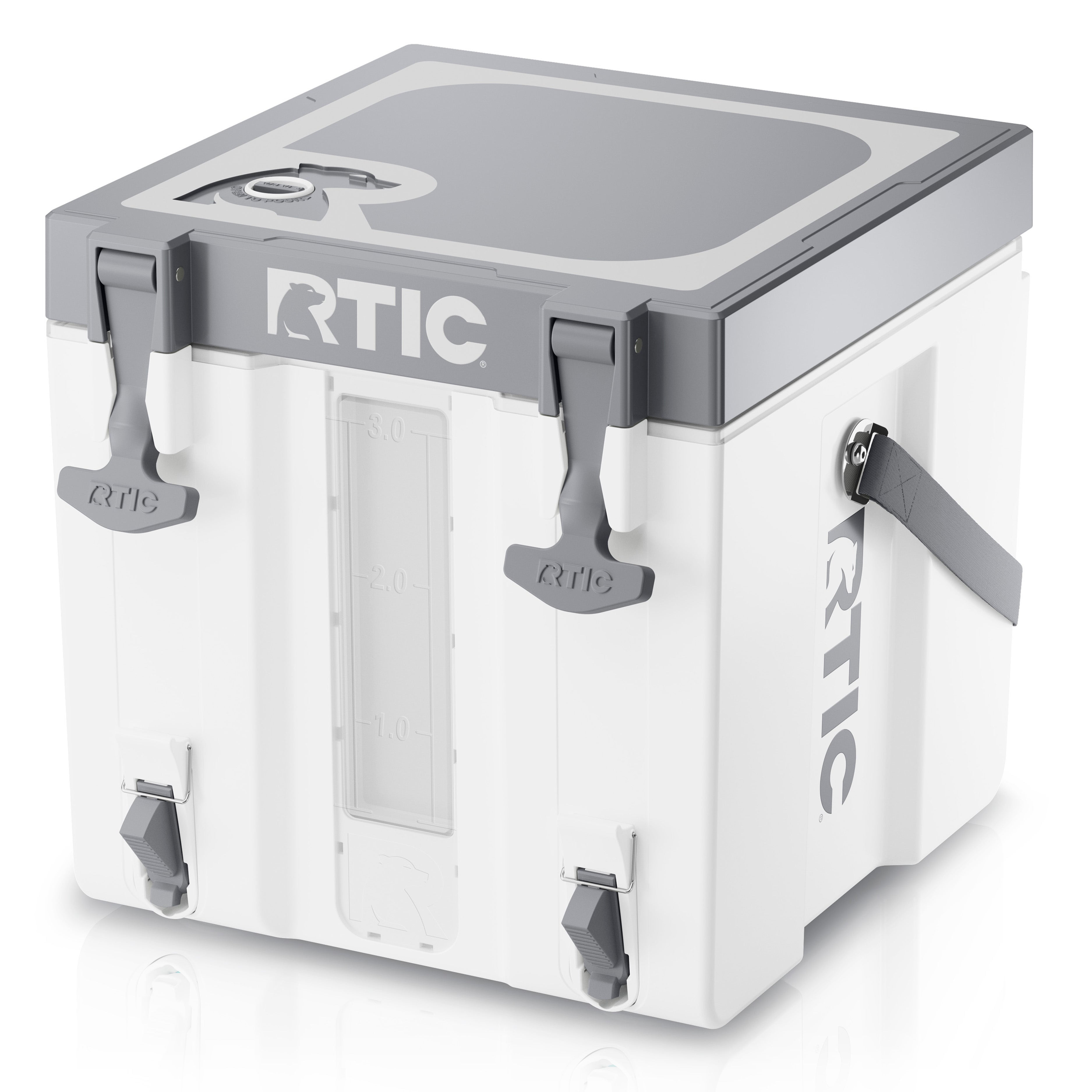 RTIC Halftime Water Cooler 3 Gallon Portable Carrier Container, Drink