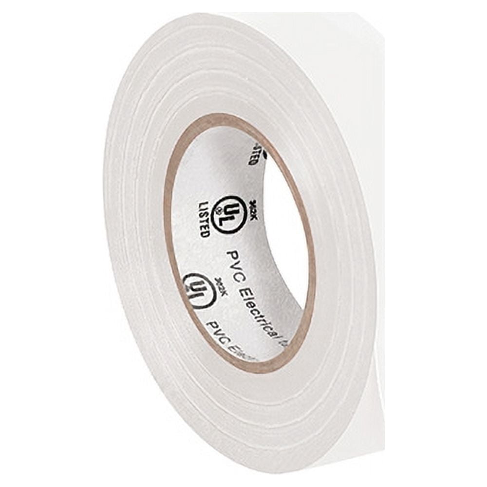 General Purpose Electrical Tape 3/4" X 20 Yard White (200 Roll/Case)