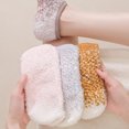 thumbnail image 6 of Fabrcox Fuzzy Slipper Socks, Unisex Thicken Plush Non Slip Winter Warm Casual Indoor Loungewear Floor Socks for Home Sleeping, 6 of 6
