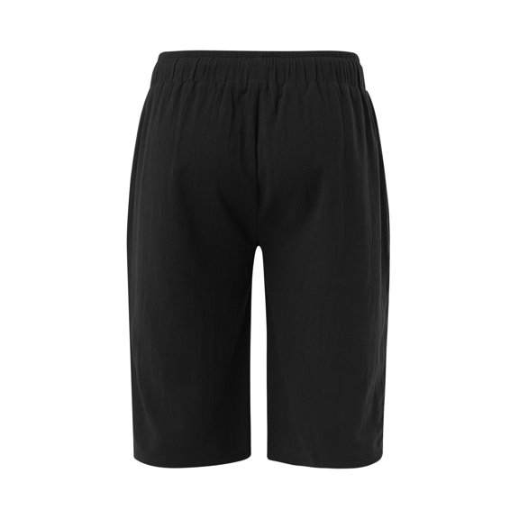Vedolay Mens Shorts Men's Go-to Short,Black XL