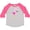 Heather and Hot Pink, variant on Inktastic Cute Flamingo, Baby Flamingo, Pink Flamingo, Bird Girls Toddler T-Shirt