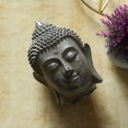thumbnail image 5 of Buddha Head Statue Figurine Fengshui Porch Office Desktop Decorative Ornament Indoor/outdoor Meditating Sculpture, 5 of 5