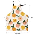 thumbnail image 5 of Lsque Peach1 Waterproof Apron Chef Aprons for Men Heavy Duty Chemical Work Apron Extra Long Grilling Aprons with Adjustable Bib Apron, 5 of 9