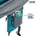 thumbnail image 3 of Hamaca ENO DoubleNest Seafoam/Grey ligera para 1-2 personas, 3 of 9
