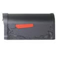thumbnail image 6 of Outdoor Letter Holder Floral Curbside Mailbox with Locking Insert and Richland Mailbox Post, 6 of 7