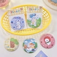 thumbnail image 4 of Petit Miroir Dessin Animé Mignon portable Miroir de Maquillage Petit Miroir Rond Motif Dessin Animé Miroir de Maquillage Rond à Main, 4 of 5
