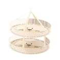 thumbnail image 2 of Luzkey Sweater Drying Rack Foldable Flat Mesh Net for Hiking Indoor Outdoor Laundry White Double Layer, 2 of 8