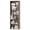Gray, variant on Costway 6-Tier Bookshelf with Open Shelves, Anti-Tipping Kits for Living Room Bedroom Study Beige