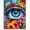 Eyes-A, variant on Mosaflare Flowers Diamond Painting Kits,Full Round Drill Diamond Art Kit for Adults,Home Wall and Relaxing Art Craft