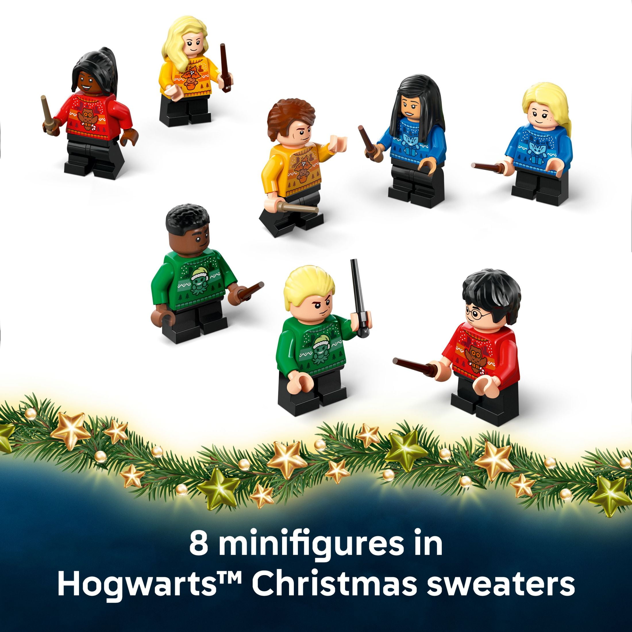 LEGO Building toy Harry Potter Advent Calendar 2025 Harry, Draco