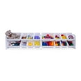 thumbnail image 3 of UNiPLAY Toy Organizer With 16 Removable Storage Bins, Multi-Bin Organizer for Books, Building Blocks, School Materials, Toys with Baseplate Board Frame (White), 3 of 7