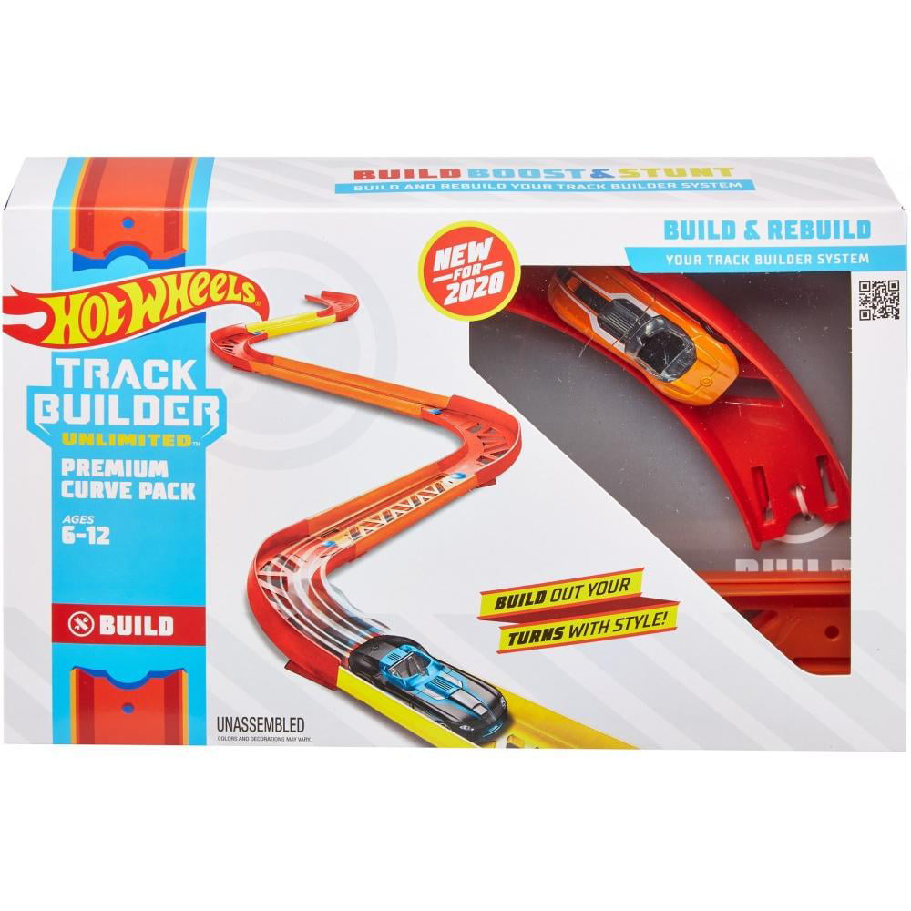 hot wheels track builder booster pack playset