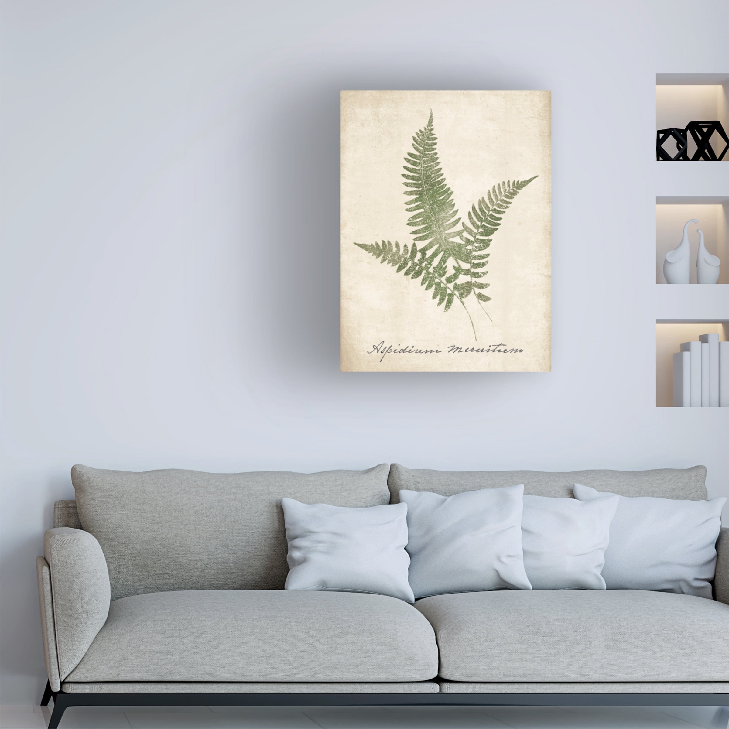 Wild Apple Portfolio 'Vintage Ferns X no Border' Canvas Art