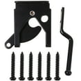 thumbnail image 3 of NICEXMAS 1Set Iron Fence Lock Gravity Lever for Wood Fence Outdoor Gate Hardware 5.7X1.8X2.2in, 3 of 8