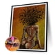 thumbnail image 2 of Cuadros Decorativos Pintura de diamante de taladro redondo completo 5D DIY el patrón negro 30x40cm ( Tmvgtek embutido en tela, 2 of 9