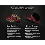 Beardo Nylon Bristle Beard Brush | Made in India