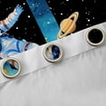 thumbnail image 4 of jejeloiu Boys Personalized Gifts Black Out Curtains,Watercolor Letter J Curtains Pack of 2 (42x63 Each),Outer Space Theme Bedroom Curtains For Boy,Lightweight Room Decoration, 4 of 6
