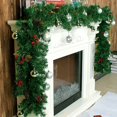 thumbnail image 1 of Christmas Wreath -8.8 Foot Artificial Christmas Vines, Indoor And Outdoor Vines, Garden Doors, Home Decor, Christmas Wreath, 1 of 1