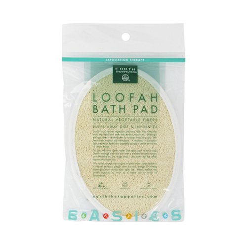 Earth Therapeutics Loofah Bath Pad 1 Ea, 3 Pack