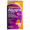Children's Allegra Allergy 12 Hour Orally, Orange Cream, 24Ct, 4-Pack