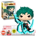 thumbnail image 1 of Funko Pop Izuku Midoriya Deku Con Latigo Negro #1347 Glow Exclusivo My Hero Academia Original Funko Blackwhip Brilla En La Oscuridad, 1 of 3