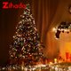 thumbnail image 2 of Guirnalda de luces de hadas con alambre plateado para fiestas navideñas, decoración para árbol de Navidad, bodas y fiestas con conector CC, 2 of 4