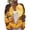 Earthy Yellow, variant on Halloween Cardigan Sweaters for Women Knit Pumpkin Ghost Moon Print Open Front Casual Cardigan Halloween Printed Party Holiday Outfits Green 3XL