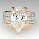 thumbnail image 1 of Anillo de gota de agua con forma de pera y circonita para mujer, anillo de diamante cuadrado con microincrustaciones simple para mujer, 1 of 5