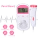 thumbnail image 5 of Doppler fetal para el hogar, monitor cardíaco prenatal para bebés, pantalla LCD, medidor de voz para Abanopi Monitor cardíaco prenatal, 5 of 7