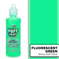thumbnail image 3 of Tulip Puff Dimensional Fabric Paint, Fluorescent Green, 4 fl. oz., Nontoxic, Liquid, Permanent, Flexible, Machine Washable, 3D Texture, 3 of 6