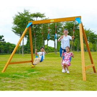 Garden Swing Plum Baby Swing Set Plum Play Jupiter Double Swing