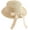 Hat-beige, variant on Little Girl Kids Breathable Summer Straw Hat Foldable UV Protection Bowknot Wide Brim Floppy Beach Sun Visor Hats