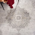thumbnail image 6 of Safavieh Brentwood Gisselle Oriental Area Rug, Gray/Light Gray, 10' x 10' Square, 6 of 11