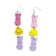 thumbnail image 3 of Pendientes de Pascua Joyería con temática de Pascua Pendientes llamativos para forma de conejo, 3 of 7