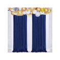 thumbnail image 1 of 2pcs 60*245cm Light Blue Sequin Backdrop Curtains For Party, Festival, Wedding, Birthday Decoration And Photography Background, 1 of 4